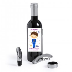 Set Vino Botella Personalizada